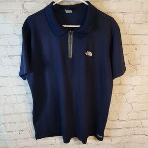 Men's NorthFace "Vapor Wick" zip-up polo, size XL